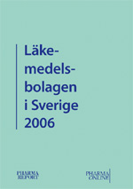 Läkemedelsbolagen i Sverige 2006. Klicka för större bild